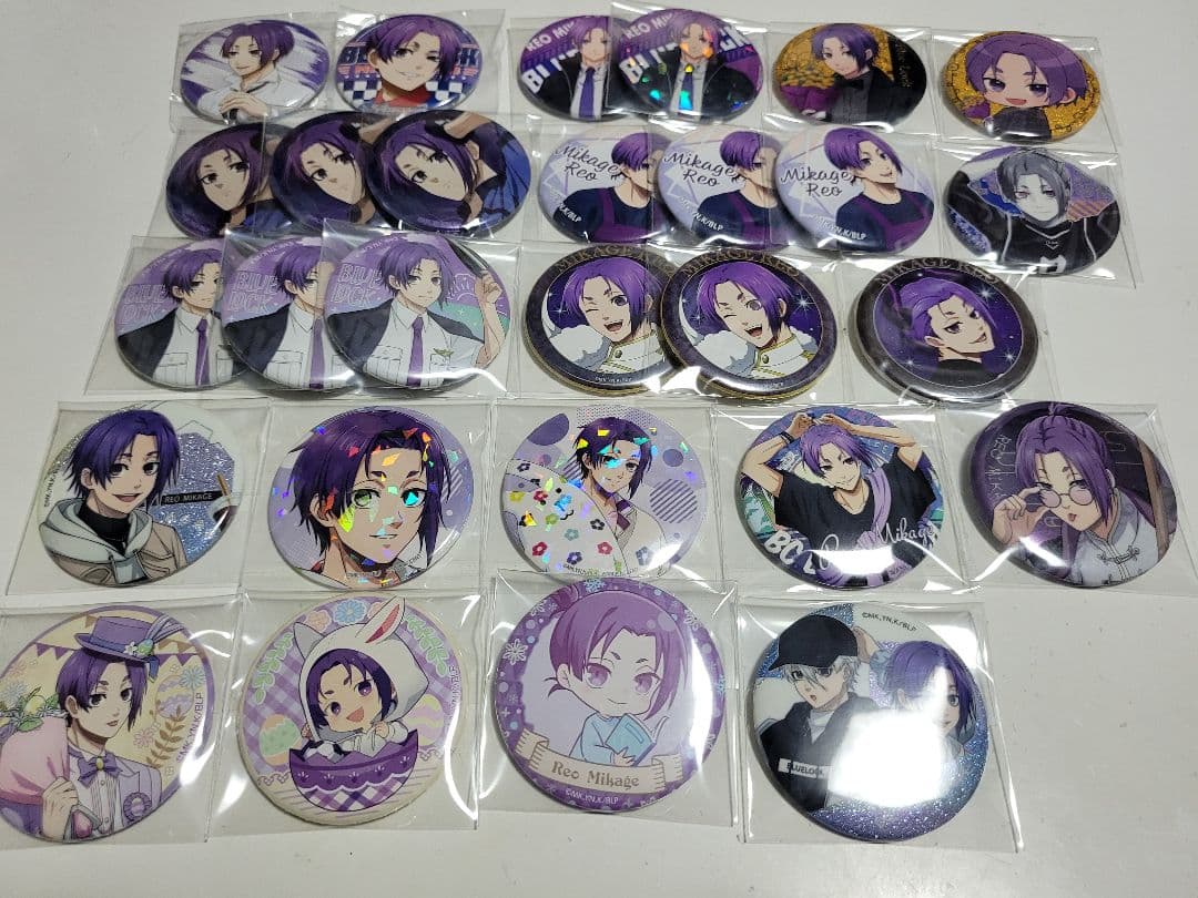 ブルーロック 御影玲王 缶バッジ ブルロ展 エゴ展