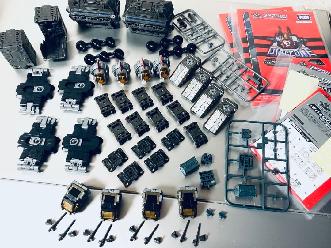 ダイアクロン　＜D＞ビークルズ　パーツ　グランドダイオン強化ユニットパーツ　他