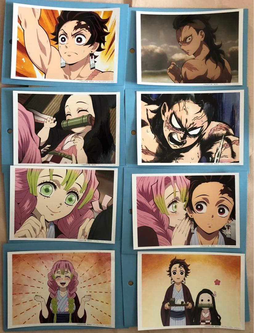 鬼滅の刃　場面写ブロマイドくじ