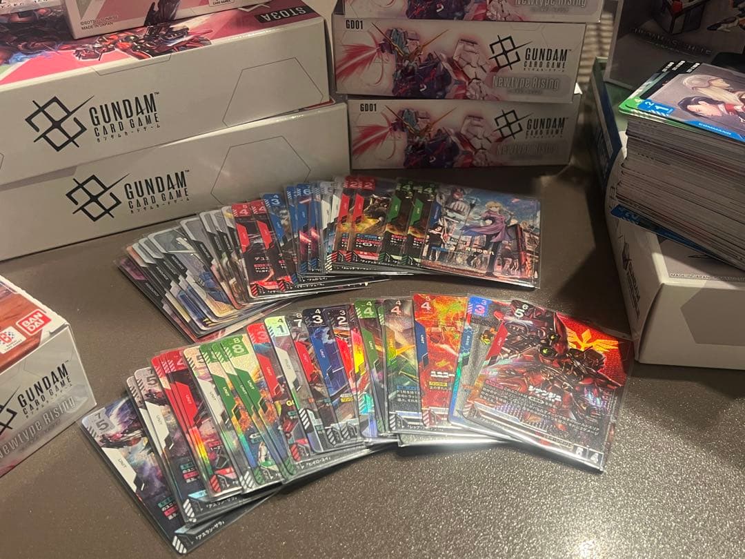 ガンダムカードゲーム　GUNDAM 引退セット