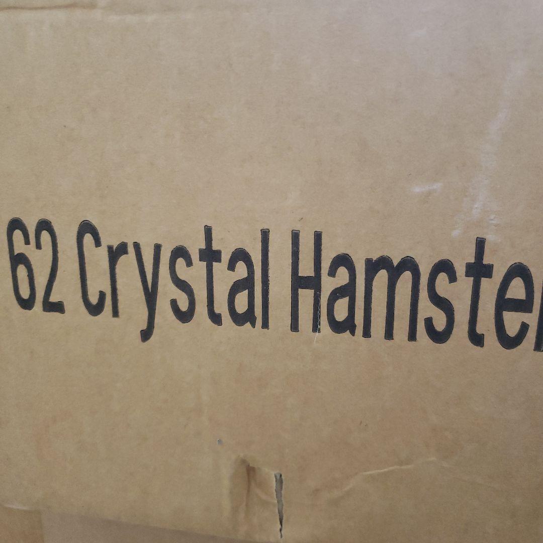 Ruexueの大型ハムスターケージ、ハムスターの二階建て (62x45x35)