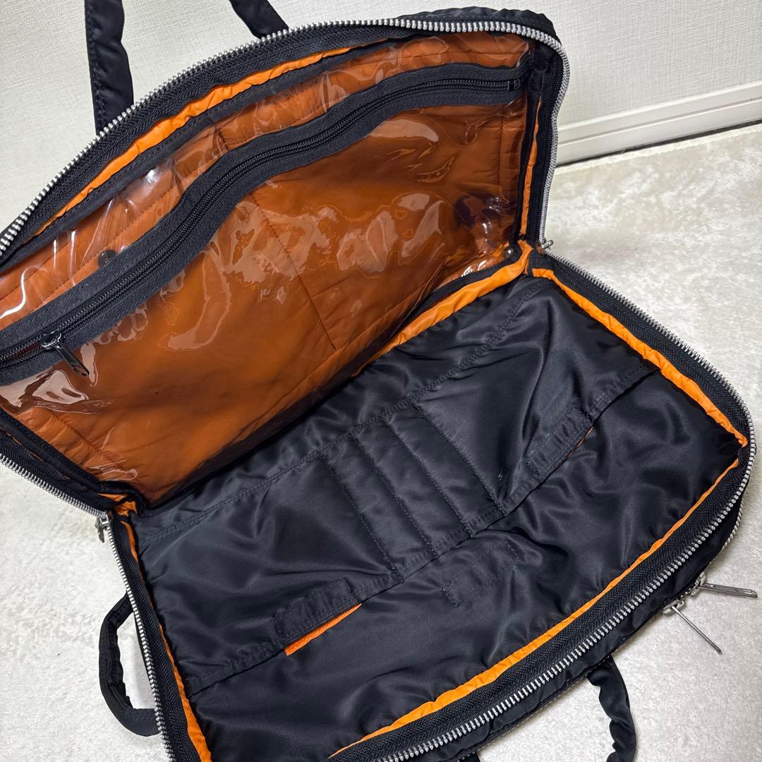 31 美品　ポーター　タンカー　2層　3way ブラック　ビジネスバッグ