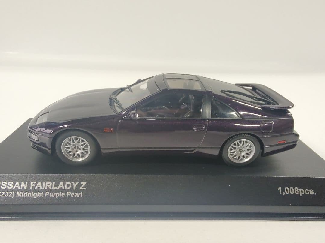 京商 1/43 フェアレディＺ Z32 ミッドナイトパープル ミニカー