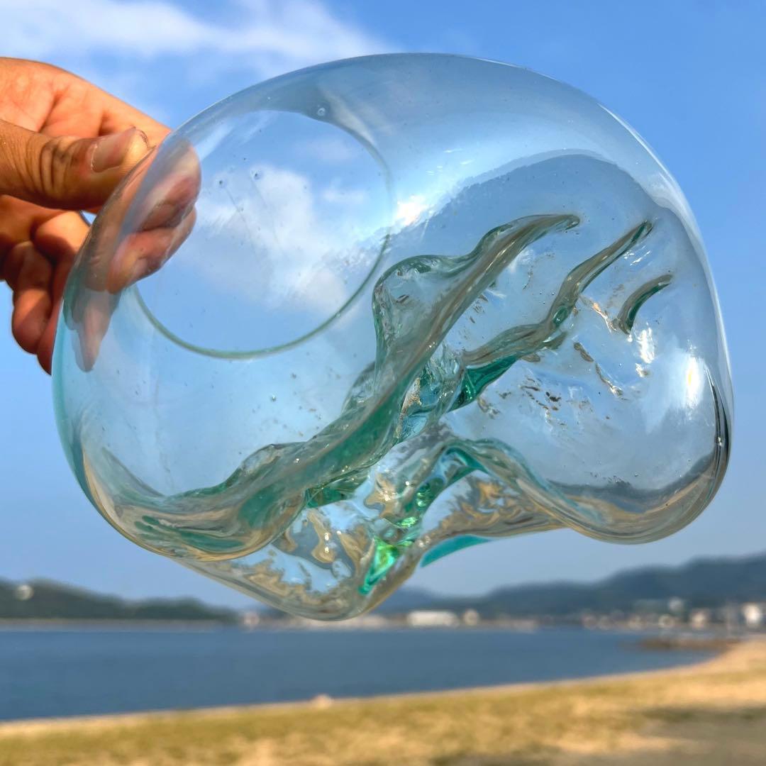 流木ガラスオブジェ大G 花瓶 金魚鉢 ガーデニング フラワーポット 水槽 アート