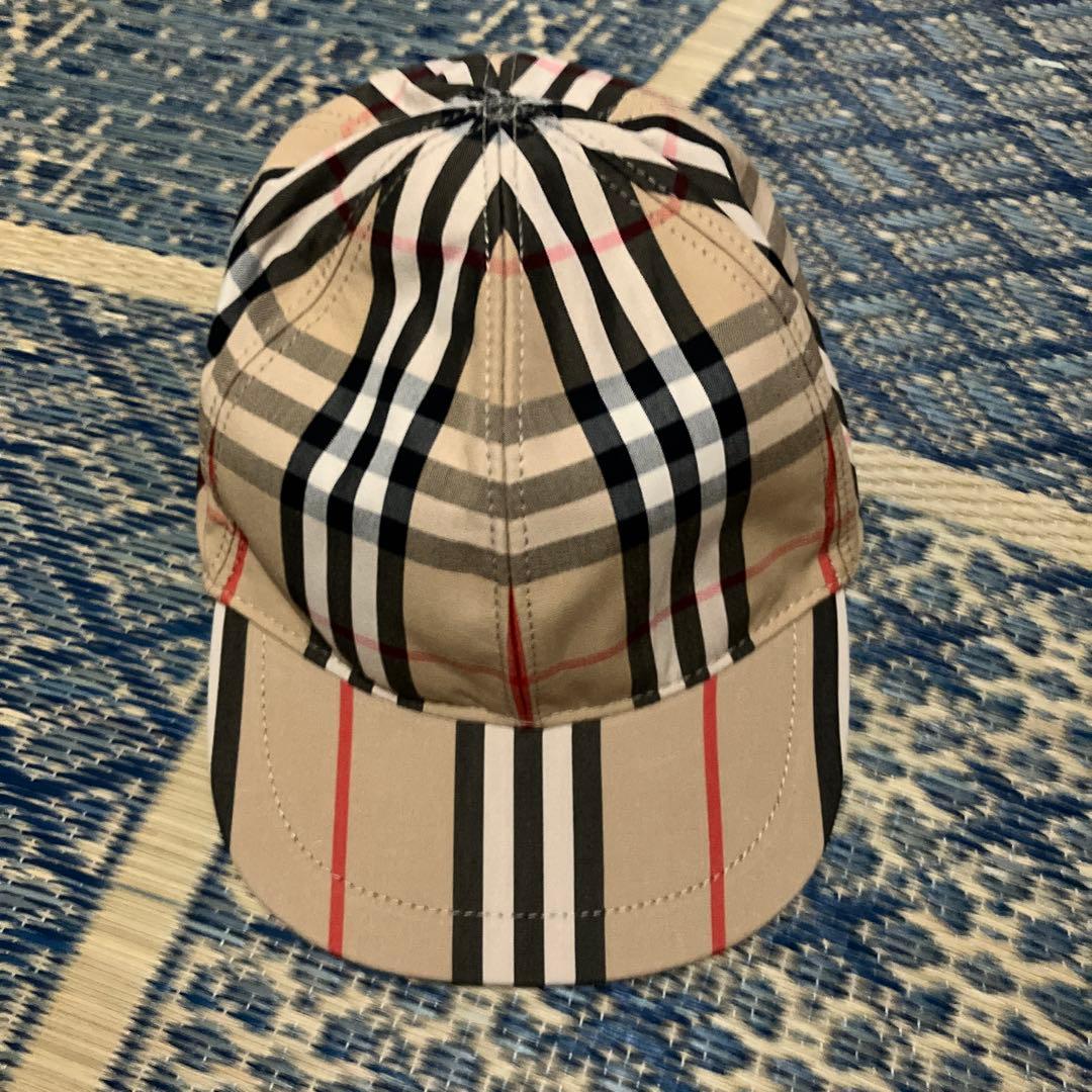バーバリー　キッズ　キャップ　サイズL