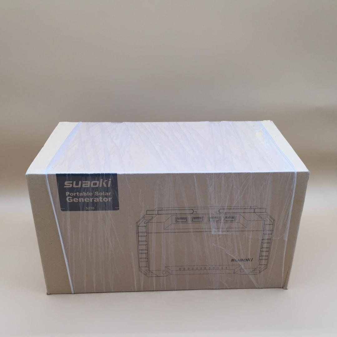 【新品未開封】suaoki ポータブルソーラー発電機 S270