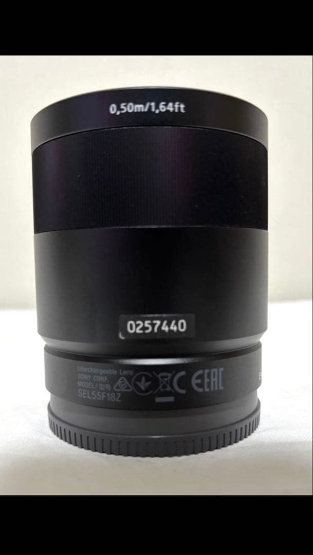 SONY Sonnar T* FE 55mm F1.8（SEL55F18Z）