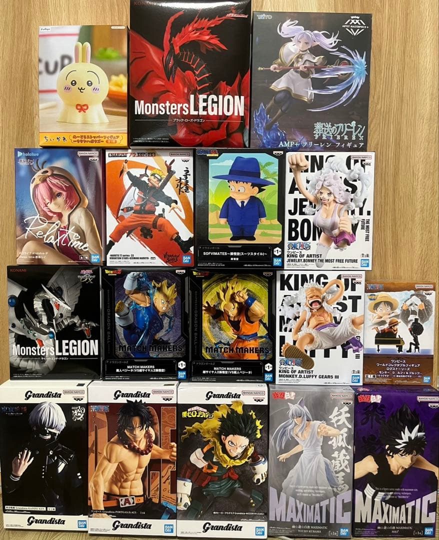 フィギュアまとめ売り　ワンピース、ドラゴンボールなど