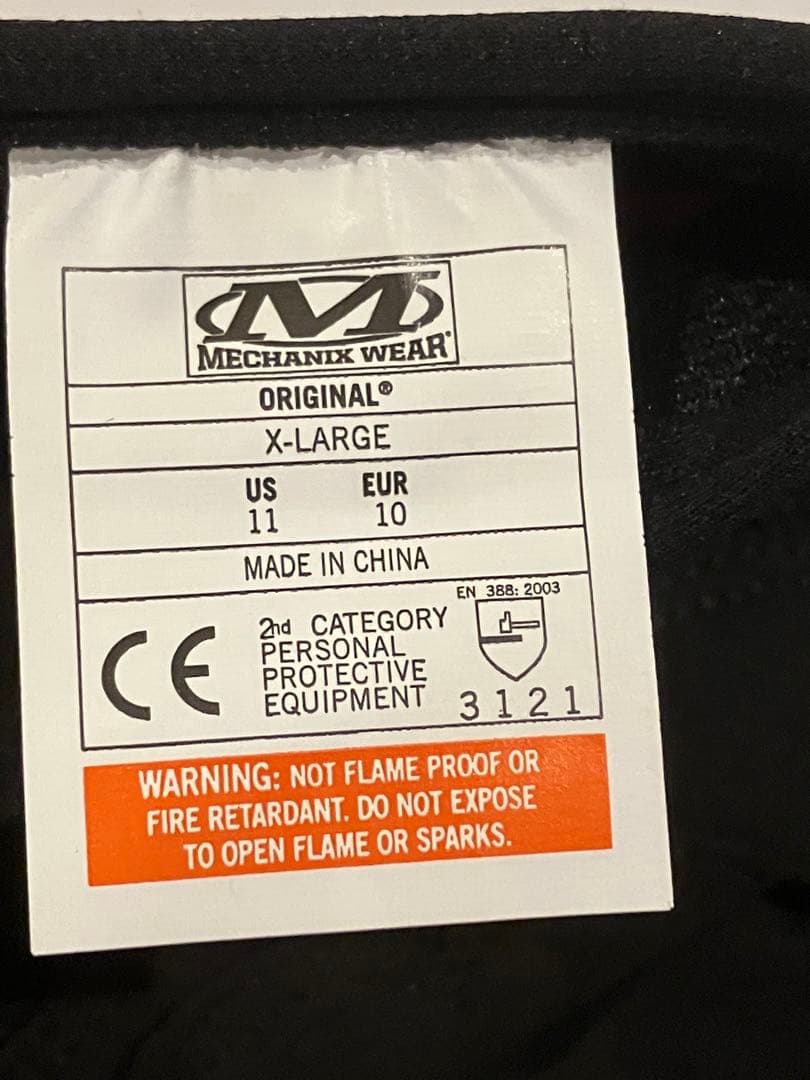 Supreme Mechanix Wear グローブ レッド/ブラック　L