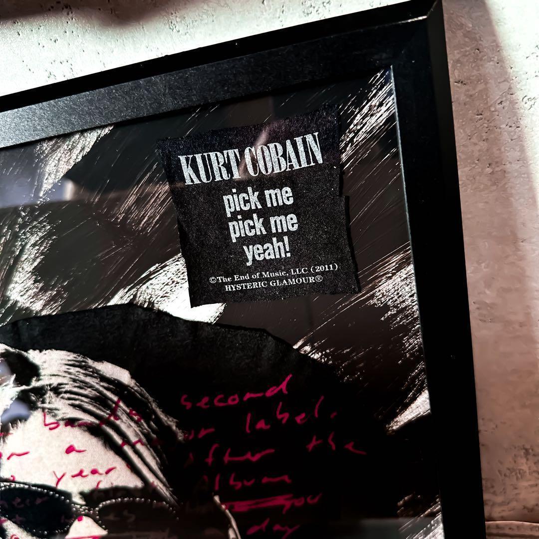 《大人気！！》　リメイク絵画　ヒステリックグラマー　カートコバーン　Tシャツ