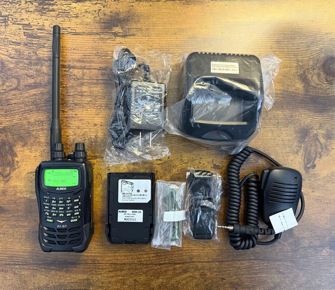 トランシーバー ALINCO DJ-G7