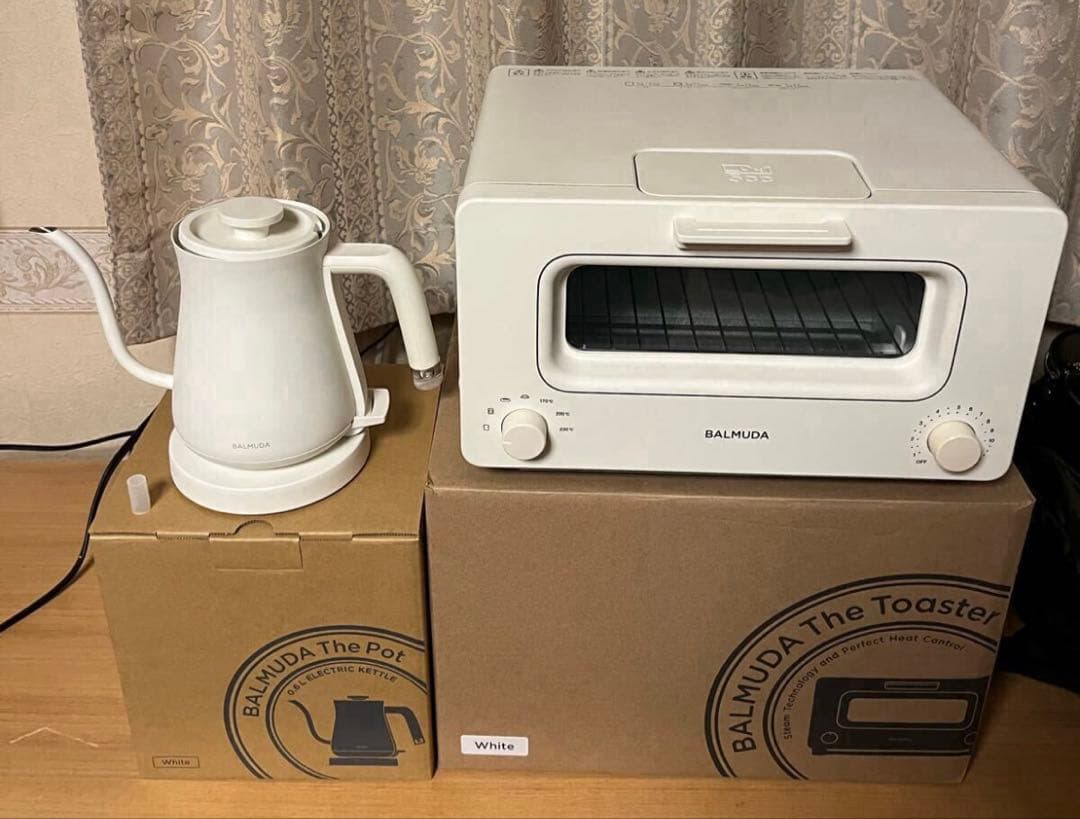 2点セット BALMUDA トースター&ポット　バルミューダ