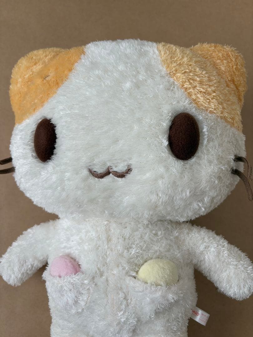 サンリオ マシュマロみたいなふわふわにゃんこ マスコット ぬいぐるみ レトロ