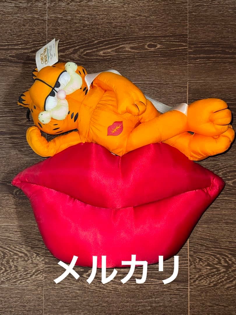 アメトイ ヴィンテージ ガーフィールド ぬいぐるみ ビッグリップ 美品