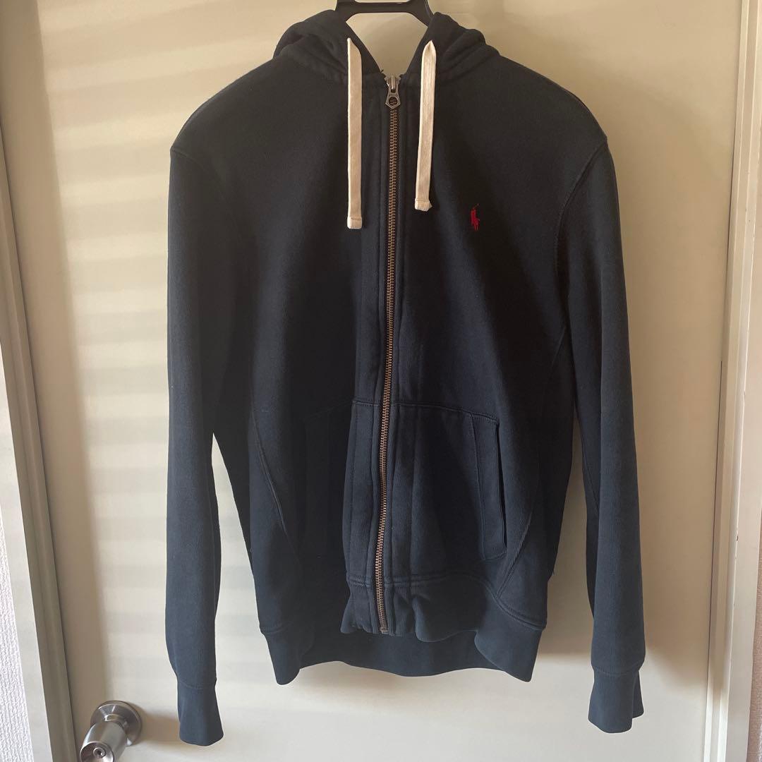 Polo by Ralph Lauren ブラック　パーカー M