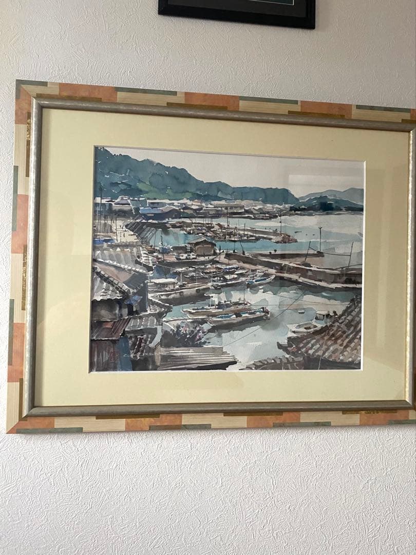 赤石文雄氏　水彩画作品