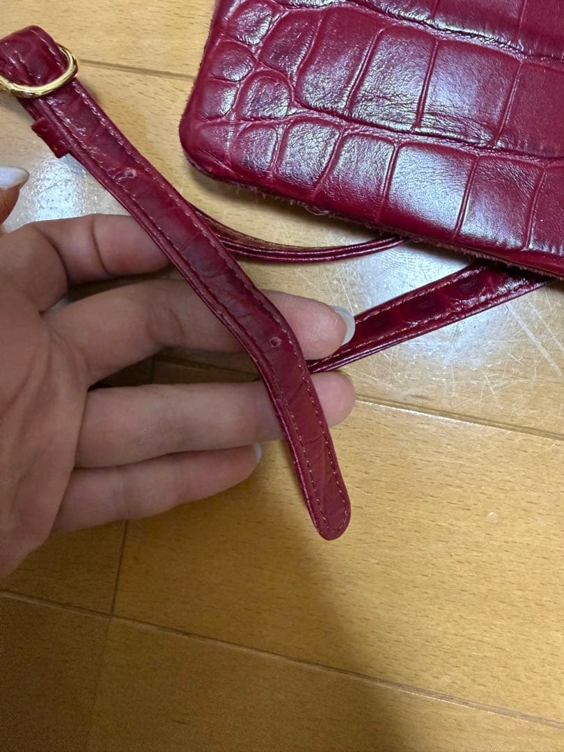 ATAO アタオ　ブーブークラッシー　ルビー　付け替えベルト付き