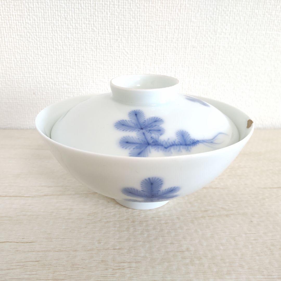 お値下げしました、後期鍋島　根引松文　飯茶碗