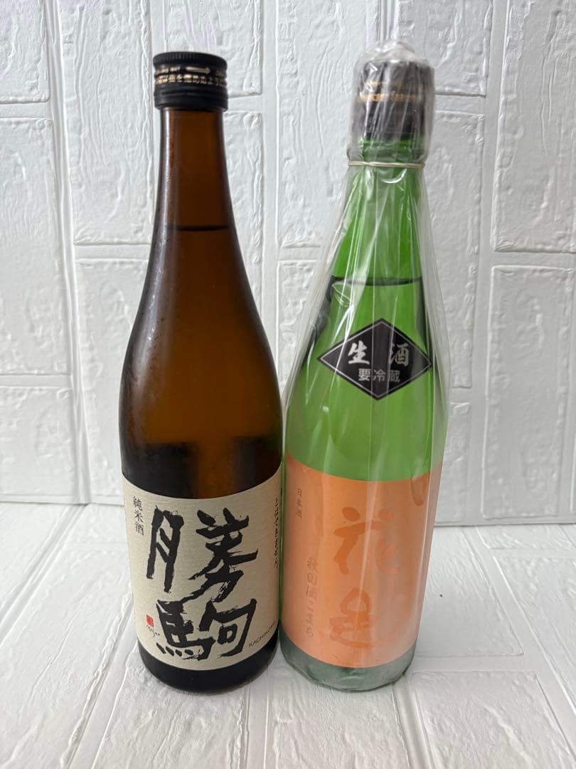 花邑（秋田酒こまち）✖️勝駒（純米酒）日本酒 2本セット