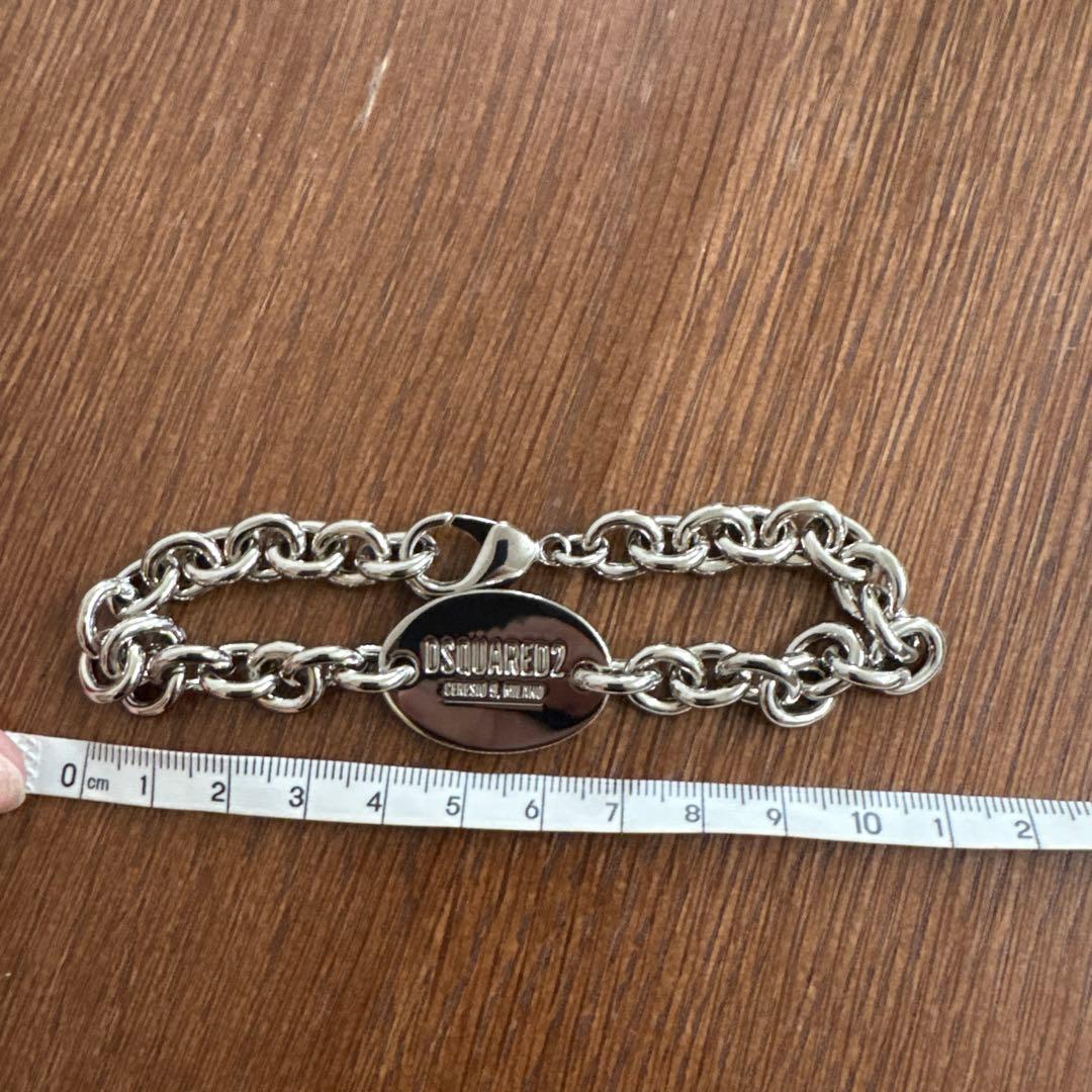 Lサイズ　DSQUARED2 シルバー　ブレスレット