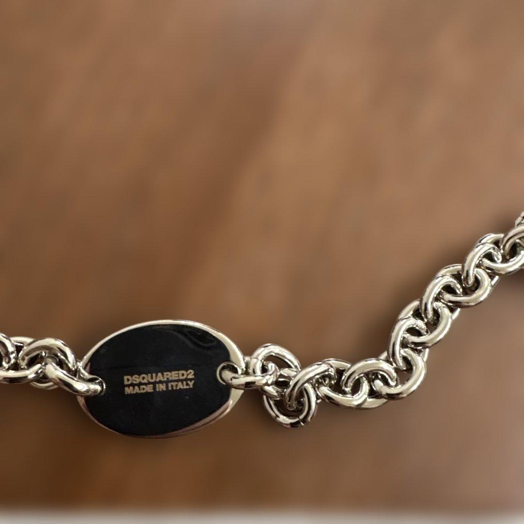 Lサイズ　DSQUARED2 シルバー　ブレスレット