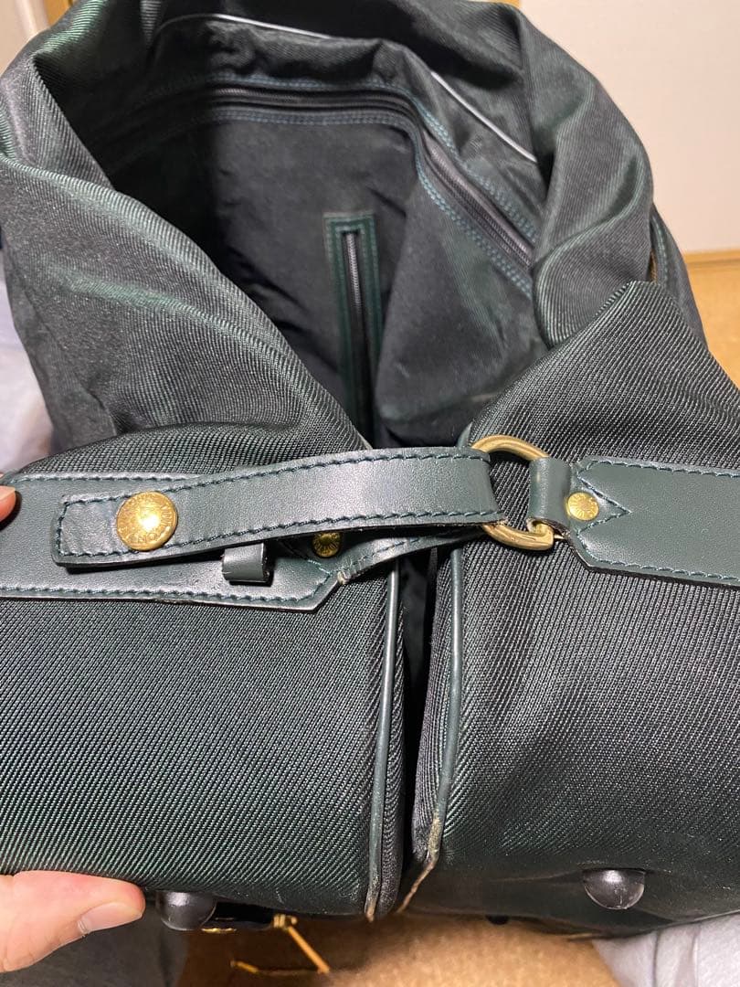 【ジャンク品】ヴィトン ガーメントケース ボストンバッグ タイガ 素材