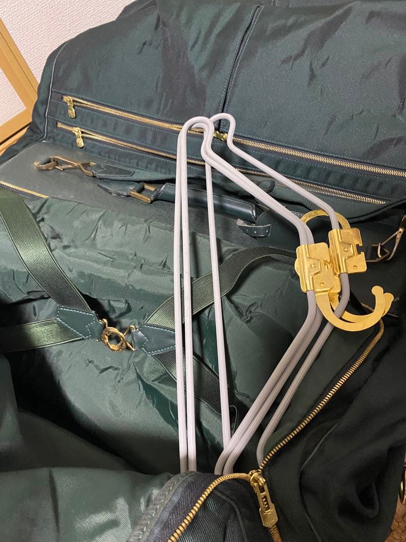 【ジャンク品】ヴィトン ガーメントケース ボストンバッグ タイガ 素材