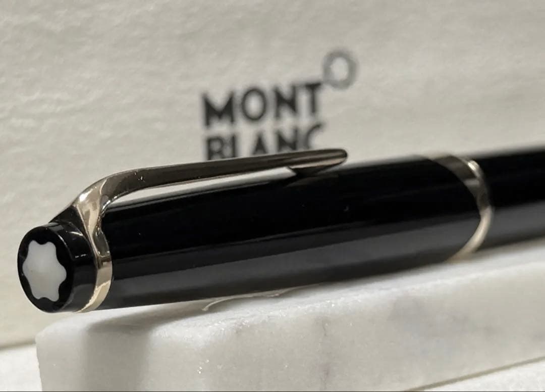 【美品】モンブラン万年筆 No12 1960s ペン先18c 750 ブラック