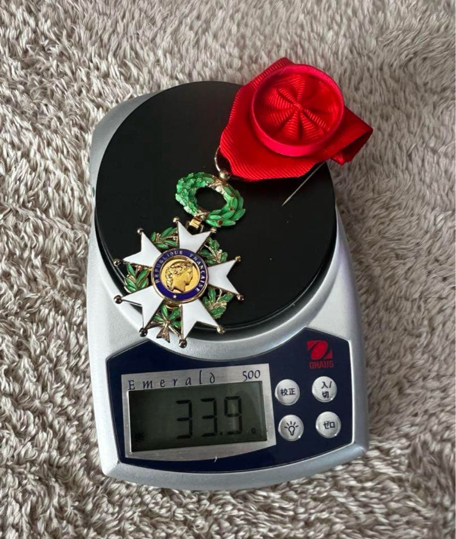 レジオン・ドヌール勲章 勲四等 フランス軍 仏軍 ナポレオン　略章