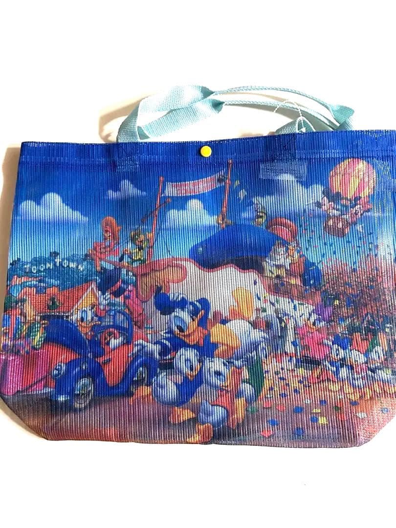 ディズニーランド ドナルドダック メッシュ トートバッグ