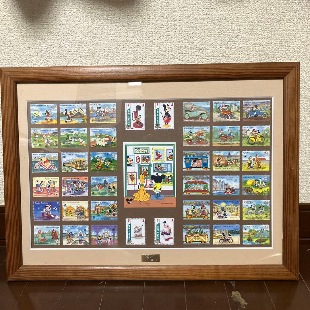 ミッキー・マウス 切手セット