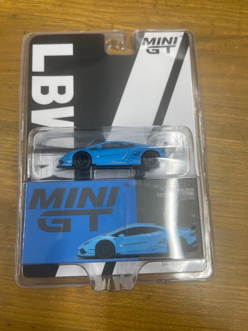 MINI GT LBW ブルー ミニカー