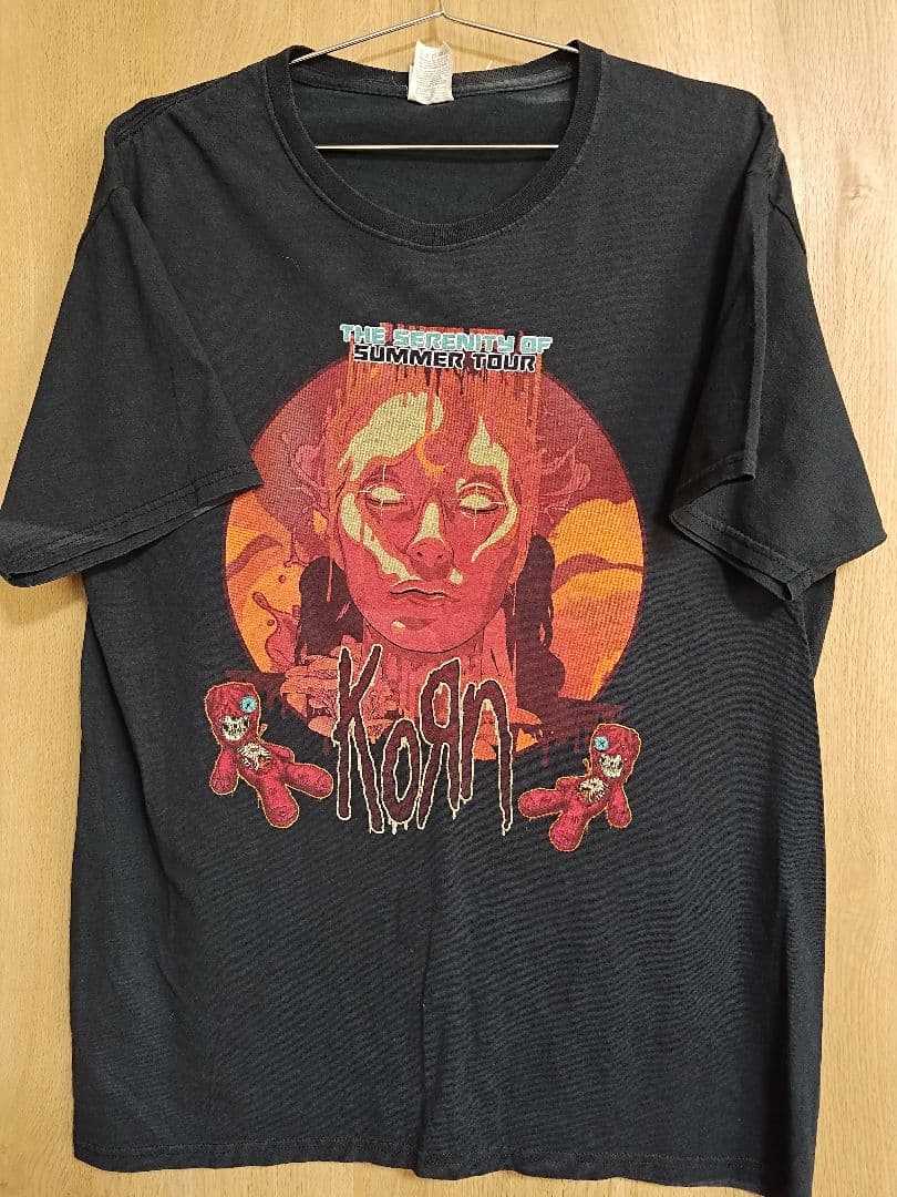 【L】KORN 2017 US TOUR Tシャツ