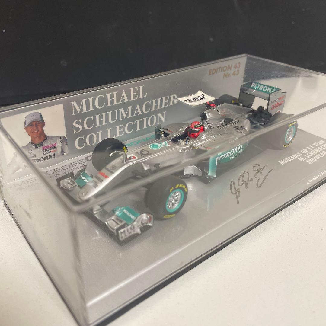 ミニチャンプス 1/43メルセデスGP W02 シューマッハ