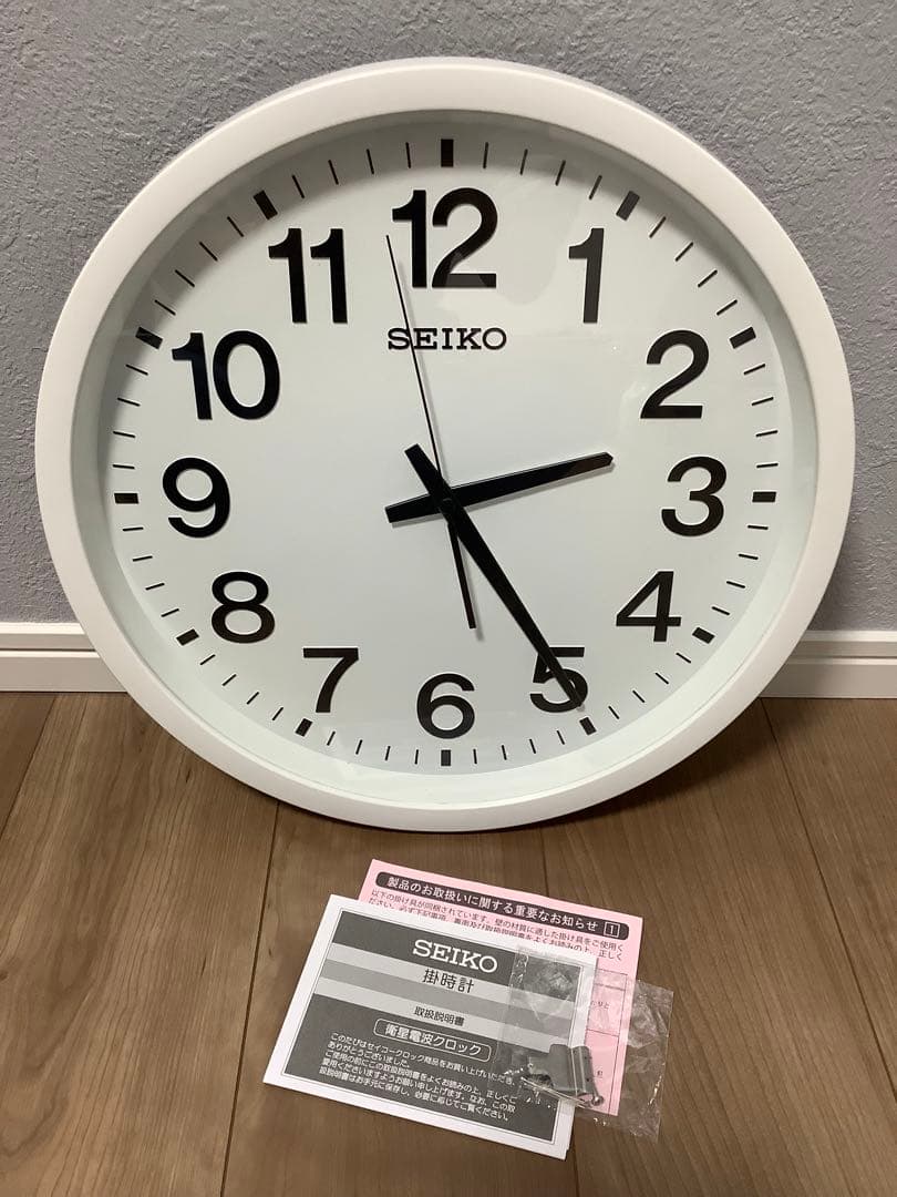 セイコータイムクリエーション　セイコー衛星電波掛時計 GP202W