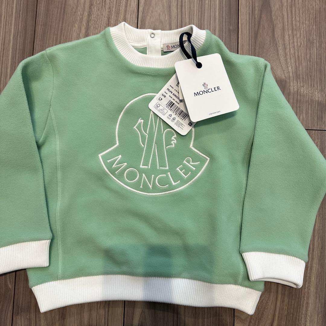 MONCLER ミントグリーン トレーナー