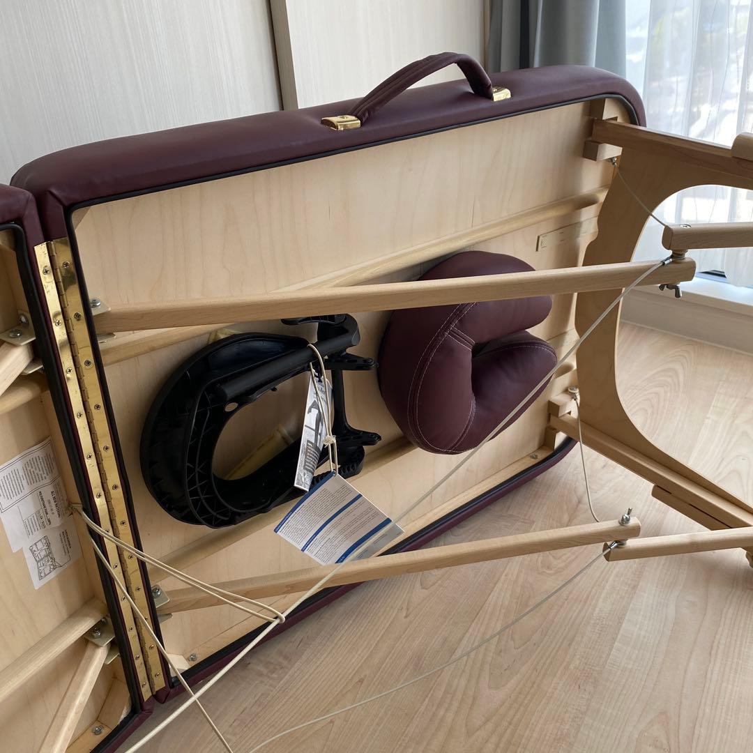 アースライト社Spirit 施術ベッド　（ヘッドレスト&キャリーケース付）