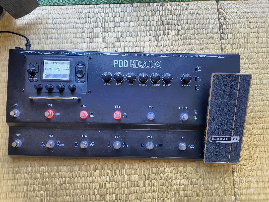 ギター Pod Hd500x
