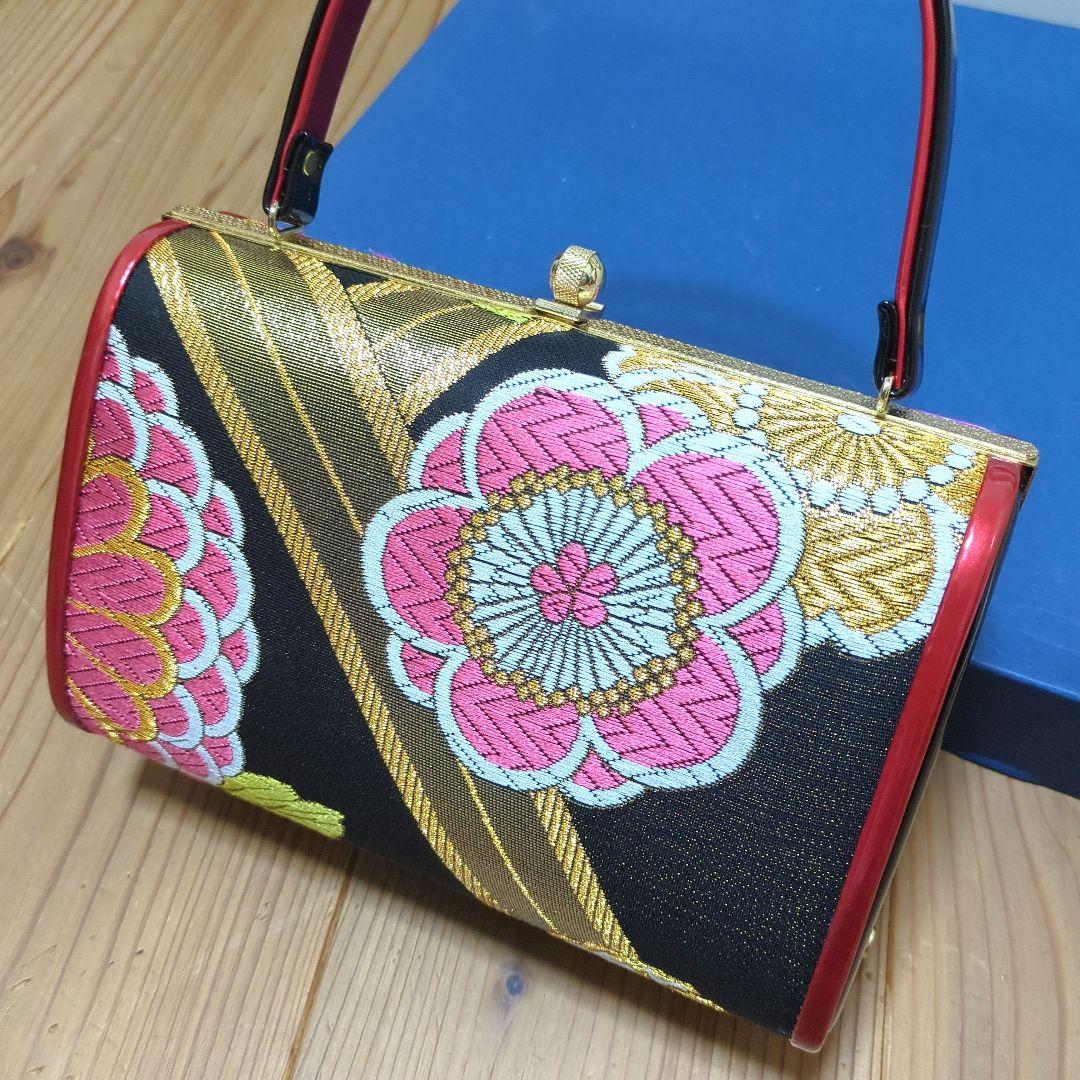 ✿大判花柄✿　成人式 草履 バッグ フェザーショール セット