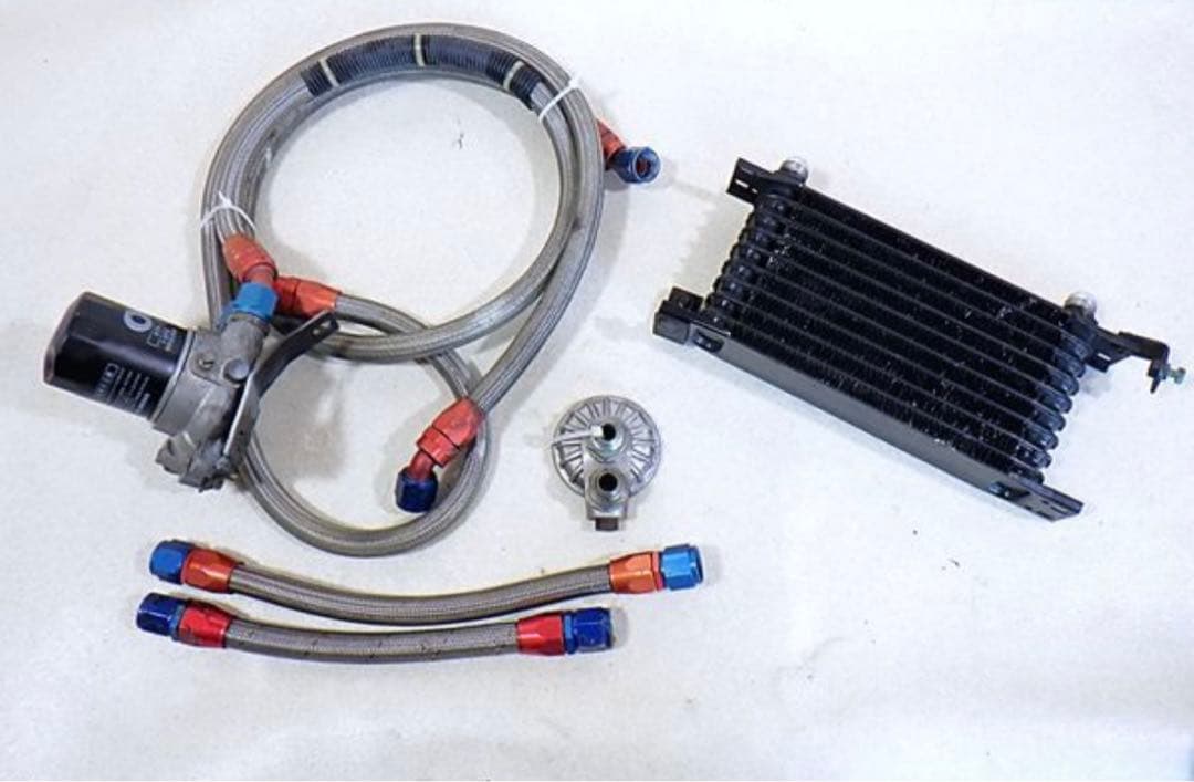 AE86 HKS オイルクーラー　エレメント移設 セット