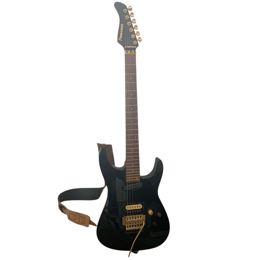 セ*ン様 M13811-3 FERNANDES エレキギター 黒