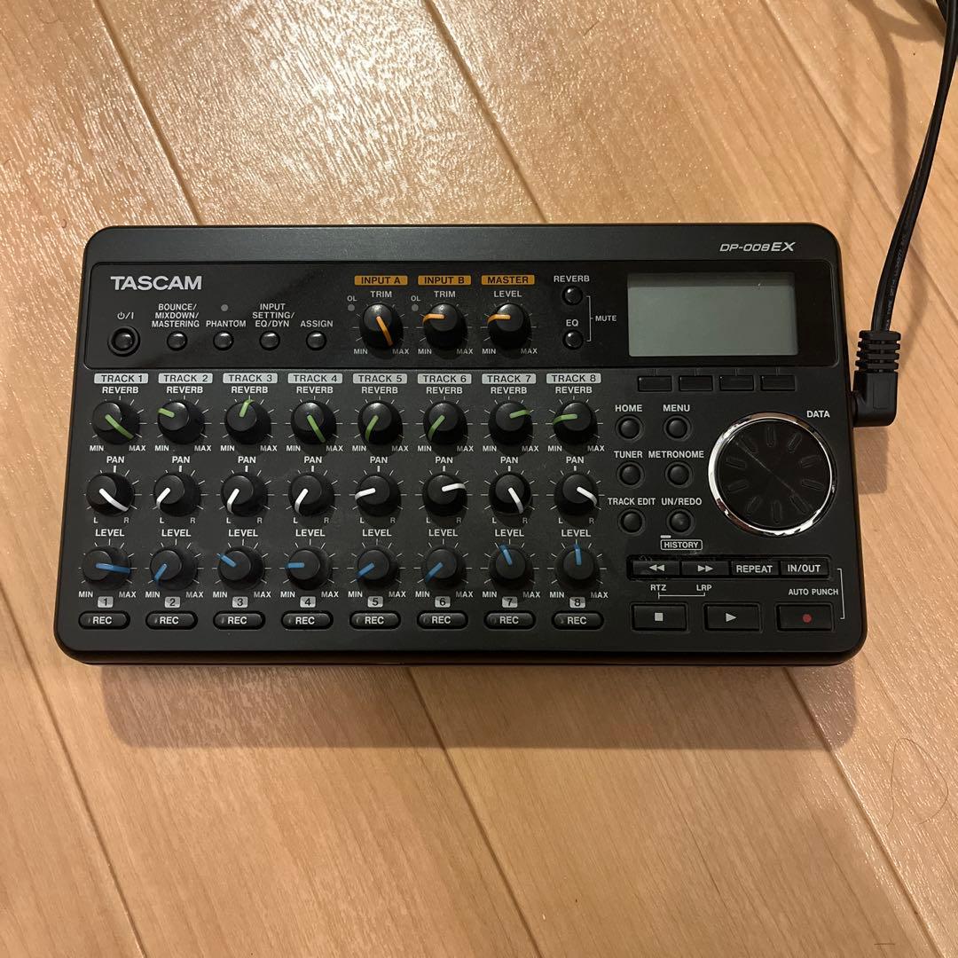 TASCAM DP-008EX マルチトラックレコーダー