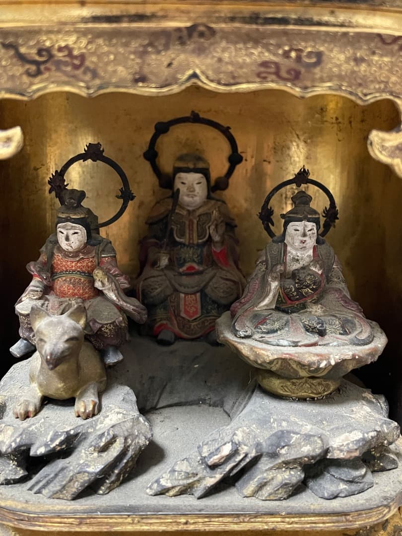 妙見菩薩・稲荷神・鬼子母神・厨子・日蓮宗