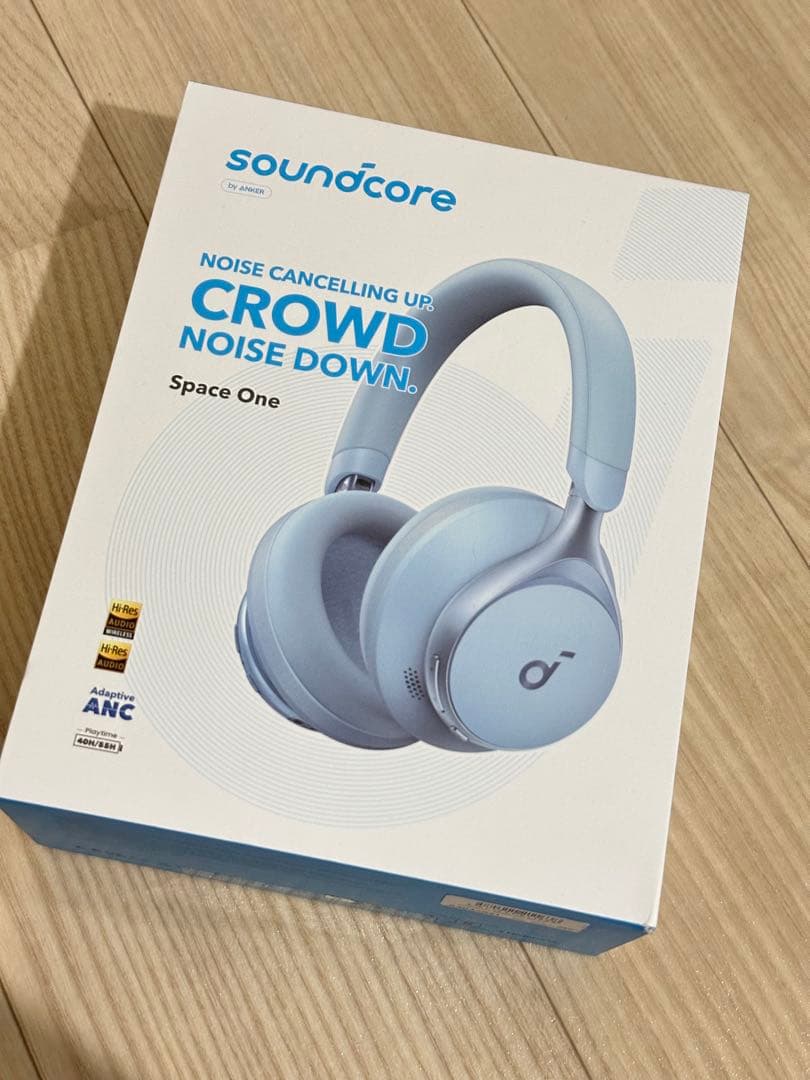 Anker Soundcore Space One ブルー