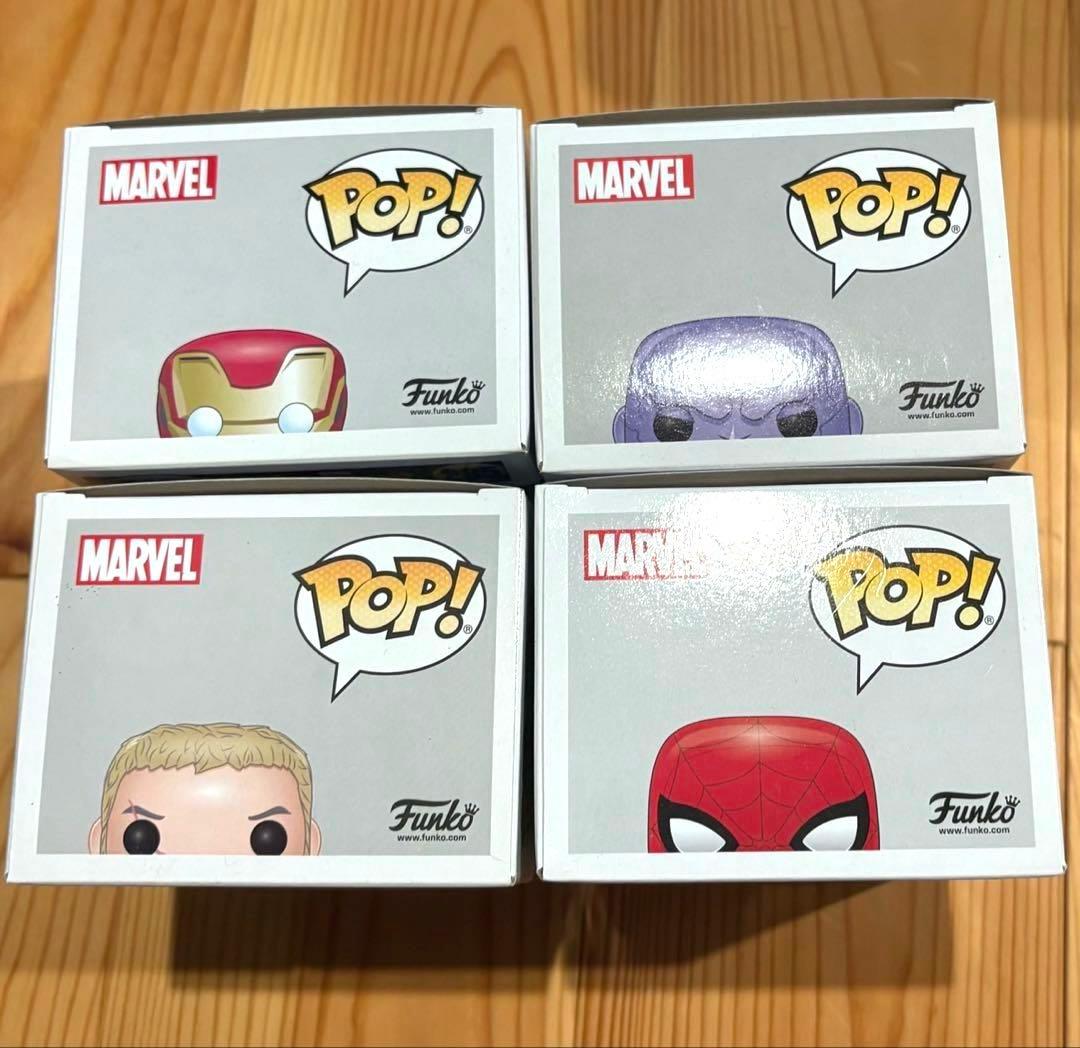 【はやいもの勝ち❗️】Funko Pop Avengers 4種セット✨