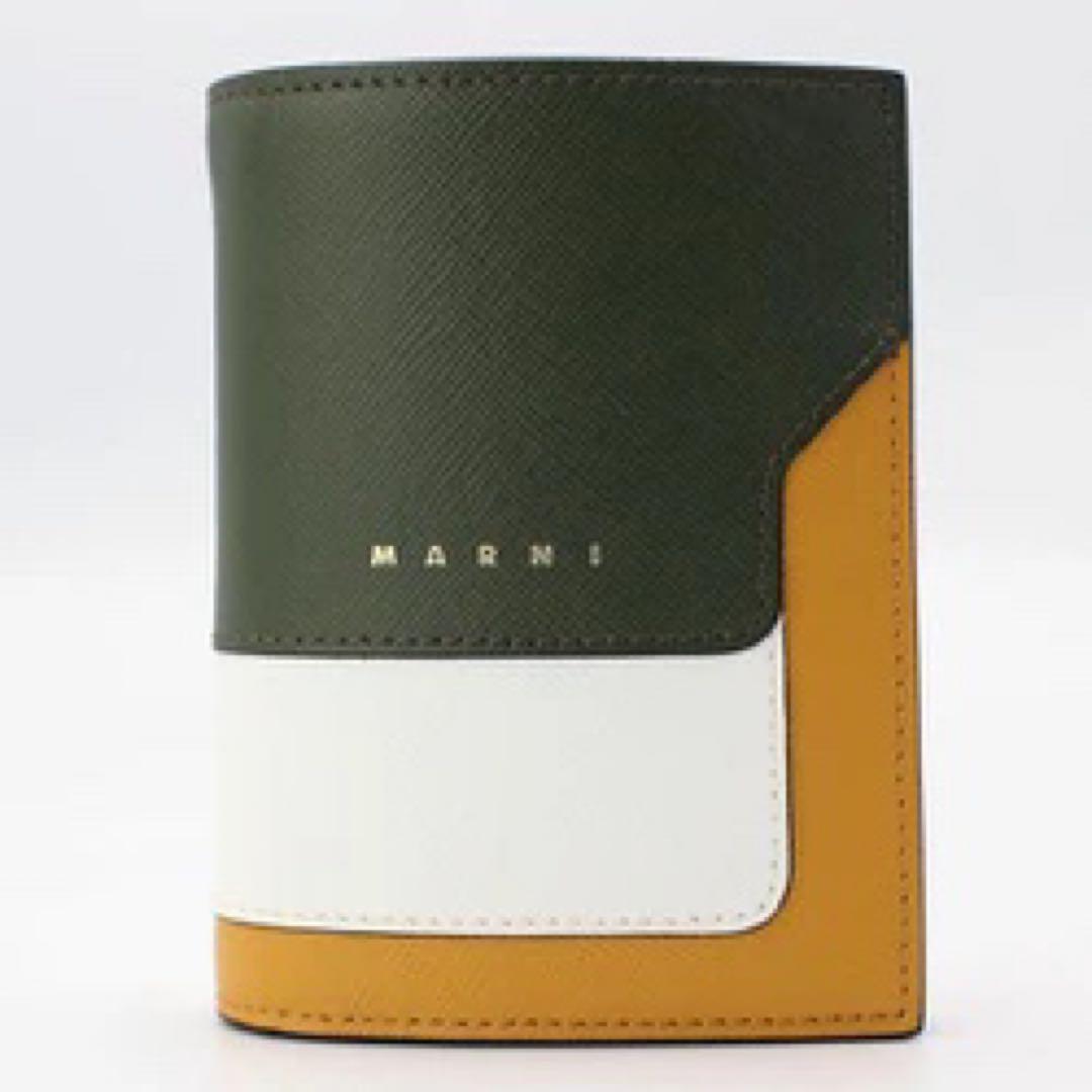 MARNI 二つ折り財布 パンプキン