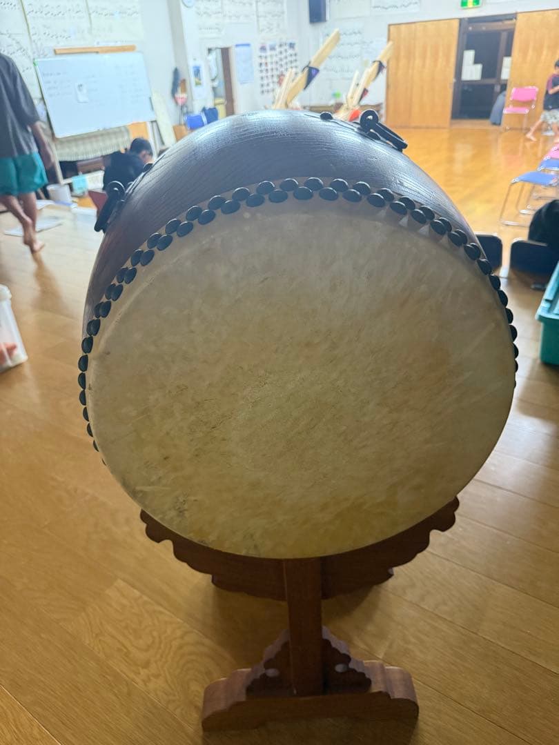 中型 和太鼓 祭り、長胴太鼓　キレイです