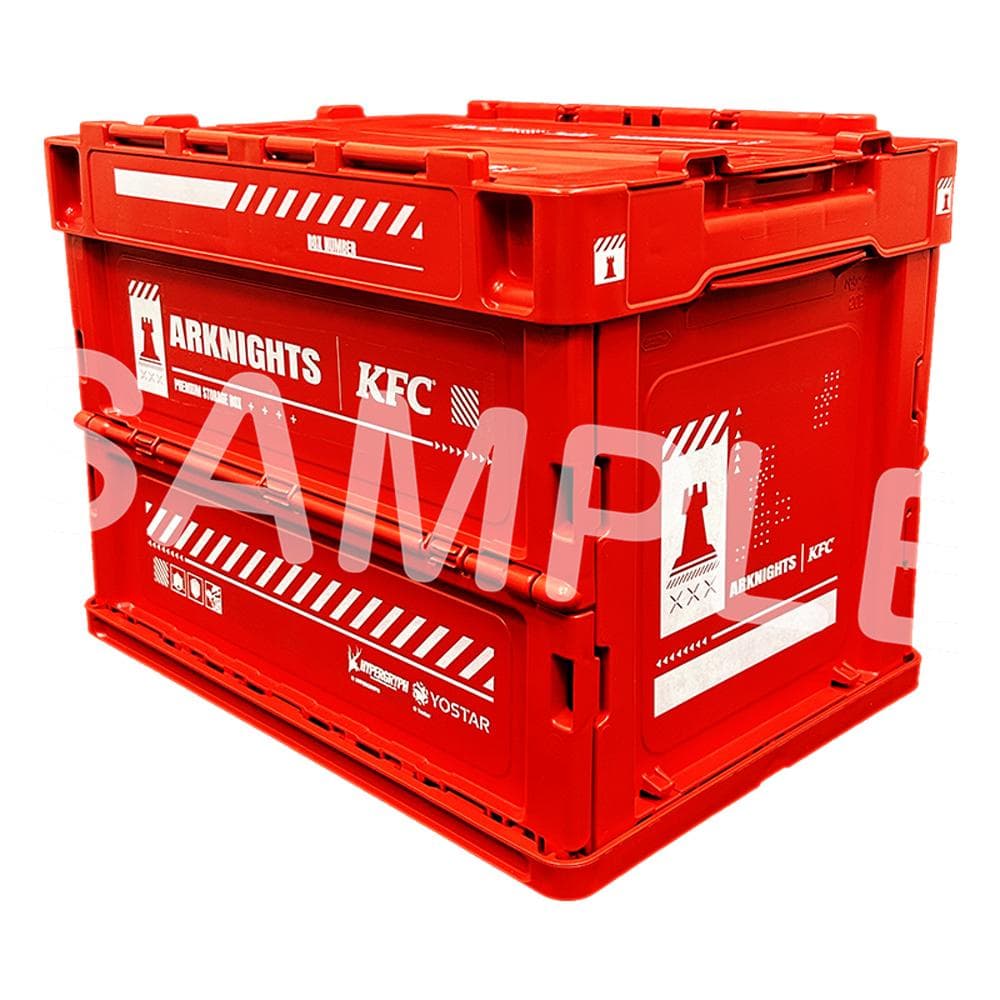 も*や様 アークナイツ　KFCコラボ ミニコンテナBOX Red ver.　新品
