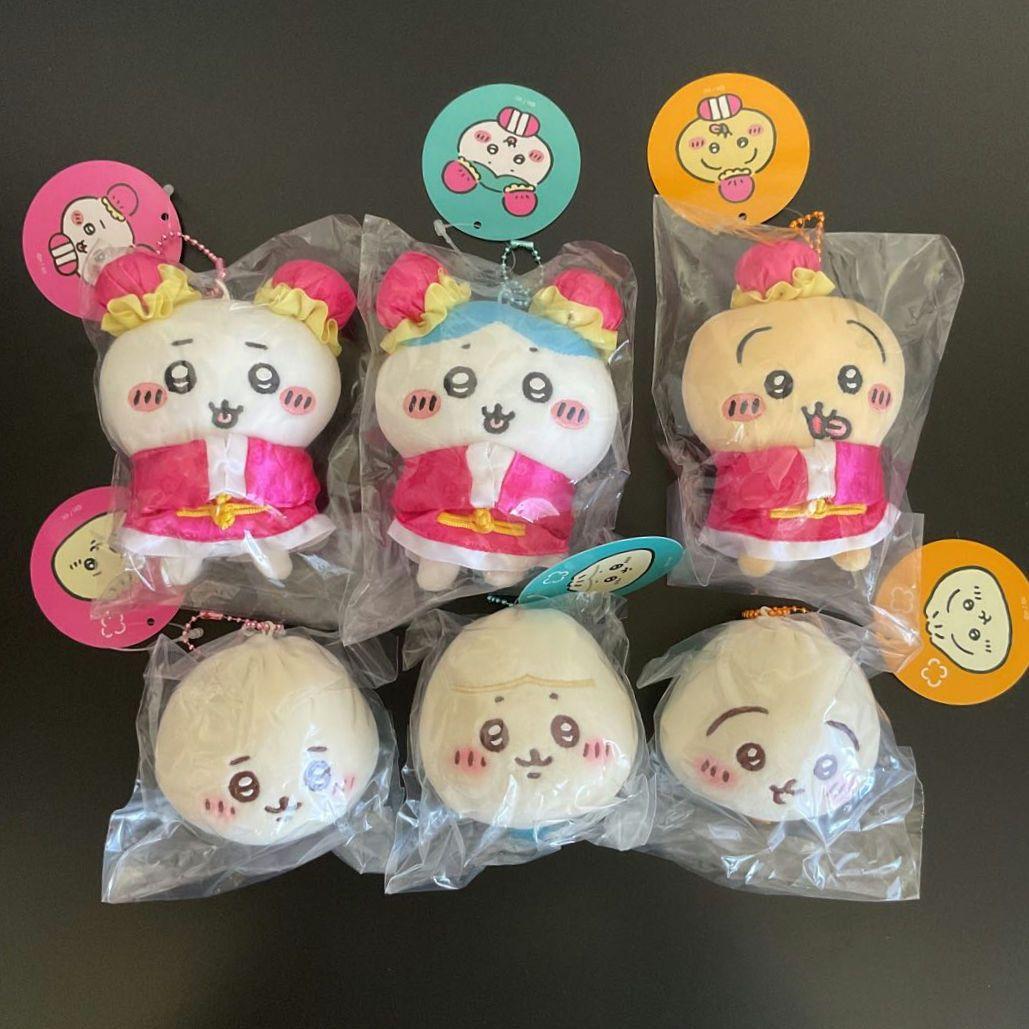 ちいかわ飯店 来来マスコット 肉まんになっちゃった！マスコット 6点セット