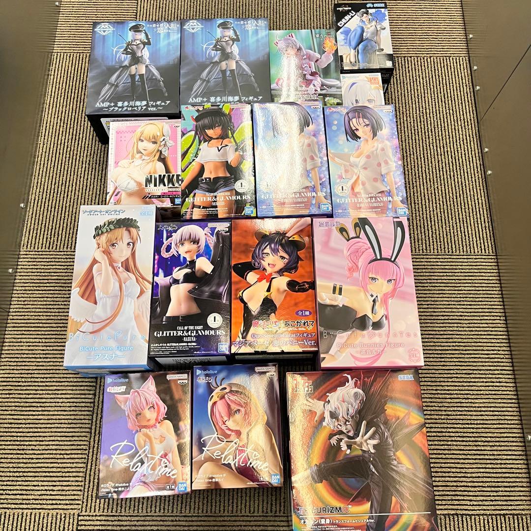 プライズ系フィギュア　16点まとめ売り　作品ミックス